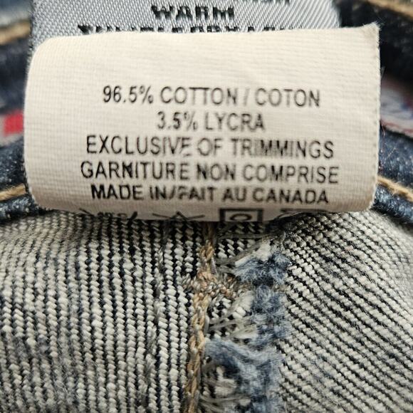 Silver Bootcut Dark Wash Jeans 34" inseam - size 28/34- EUC - Picture 6 of 12